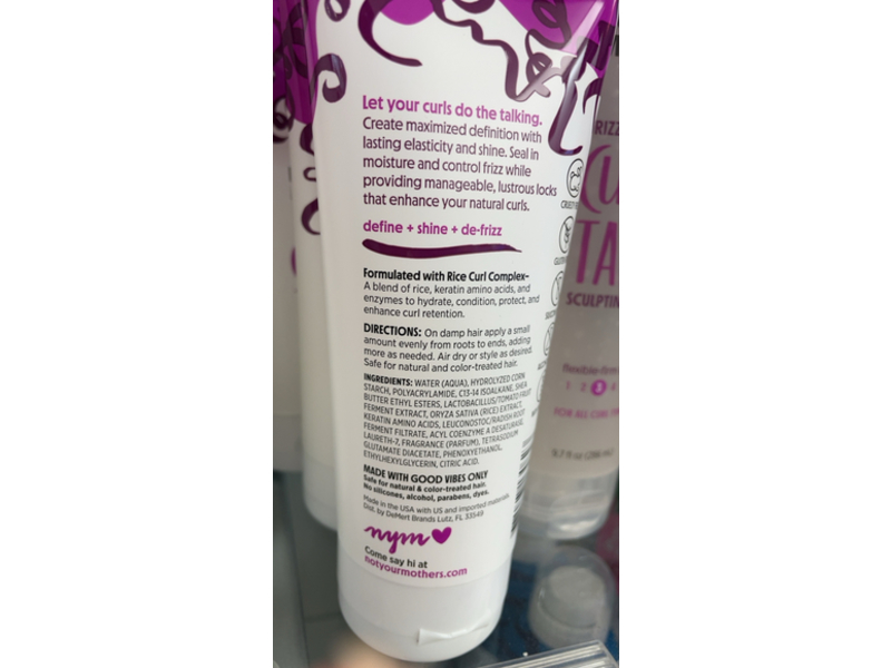Not Your Mother's Defining Curl Talk Cream, 6 fl oz (177 mL)