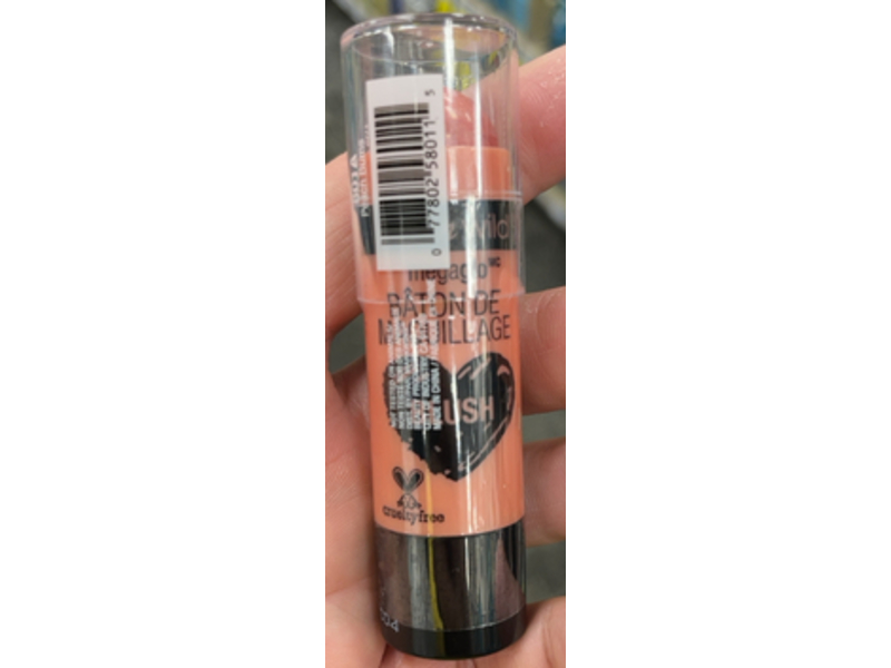 Wet n Wild Mega Glo Blush Stick Conceal & Contour, Peach Bums, 0.21oz