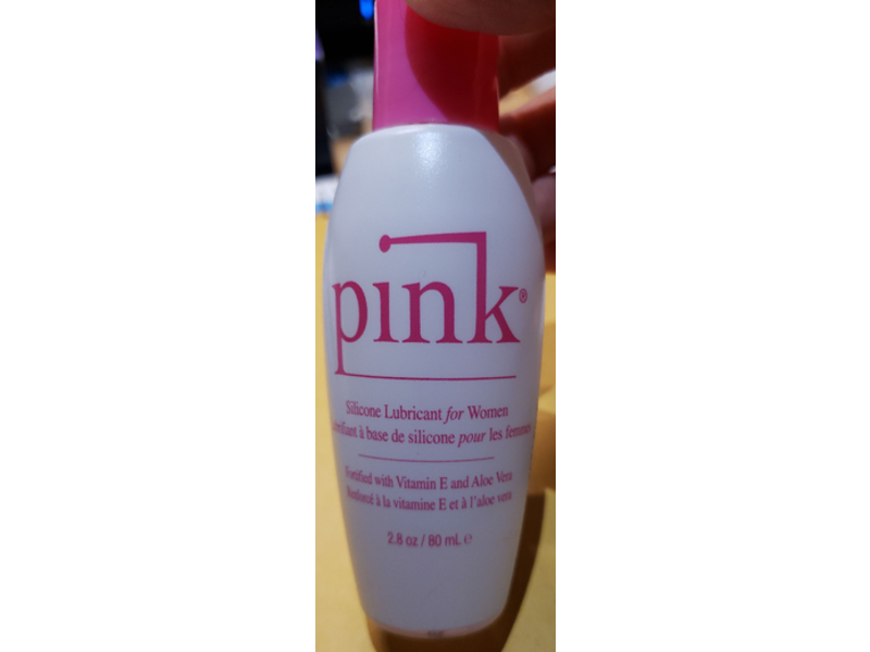 Pink Silicone Lubricant For Women, 2.8 oz/80 mL