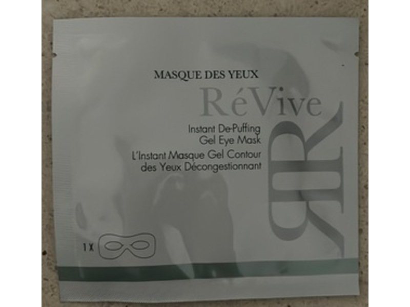 Revive Instant De-Puffing Gel Eye Mask, Pack of 6