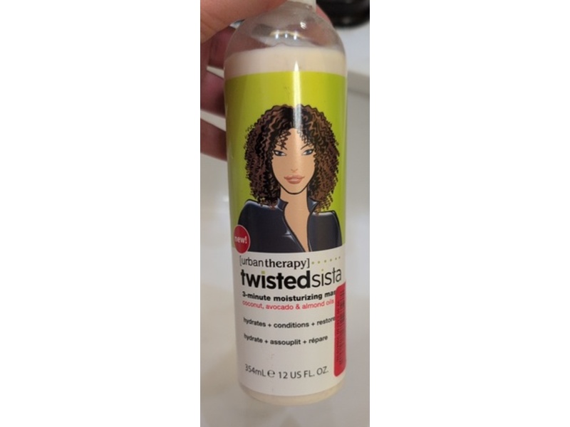 Urban Therapy Twistedsista 3 Minute Moisturizing Mask, 12 fl oz/354 mL