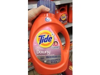 Tide Plus Boost of Ultra Downy Liquid Laundry Detergent, April Fresh, 65 Loads, 92 fl oz/2.72 L - Image 3
