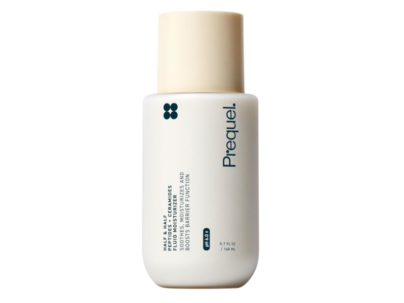 Prequel Skin Half & Half Fluid Moisturizer Face Cream, 5.7 fl oz/168 mL