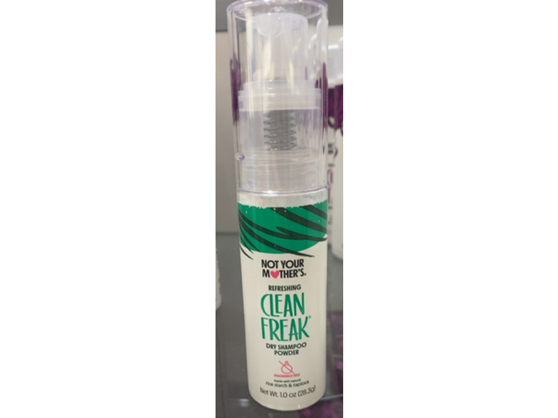 Not Your Mother's Refreshing Clean Freak Dry Shampoo Powder, Rice Starch & Tapioca, 1.0 oz/28.3 g