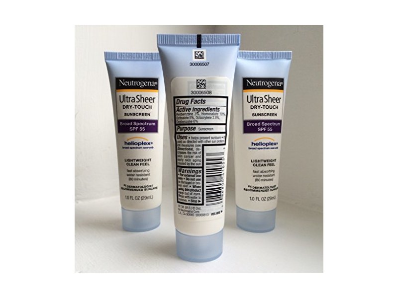 Neutrogena Ultra Sheer Dry-Touch Sunscreen, SPF55, 1 fl oz