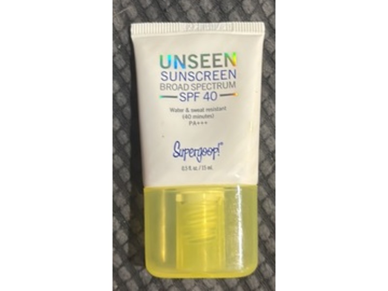 Supergoop! Unseen Sunscreen, SPF 40, 0.5 fl oz/15 mL