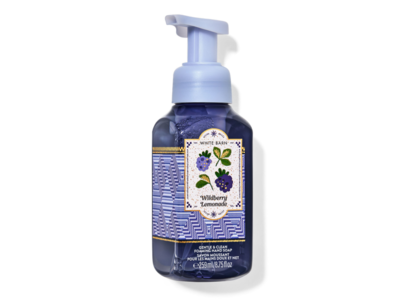 Bath & Body Works White Barn Gentle & Clean Foaming Hand Soap, Wideberry Lemonade, 8.75 fl oz/259 mL