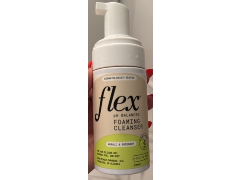 Flex Foaming Cleanser, Neroli & Rosemary, 3.4 fl oz/100 mL