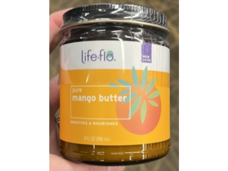 Life-flo Pure Mango Butter, 9 fl oz/266 mL