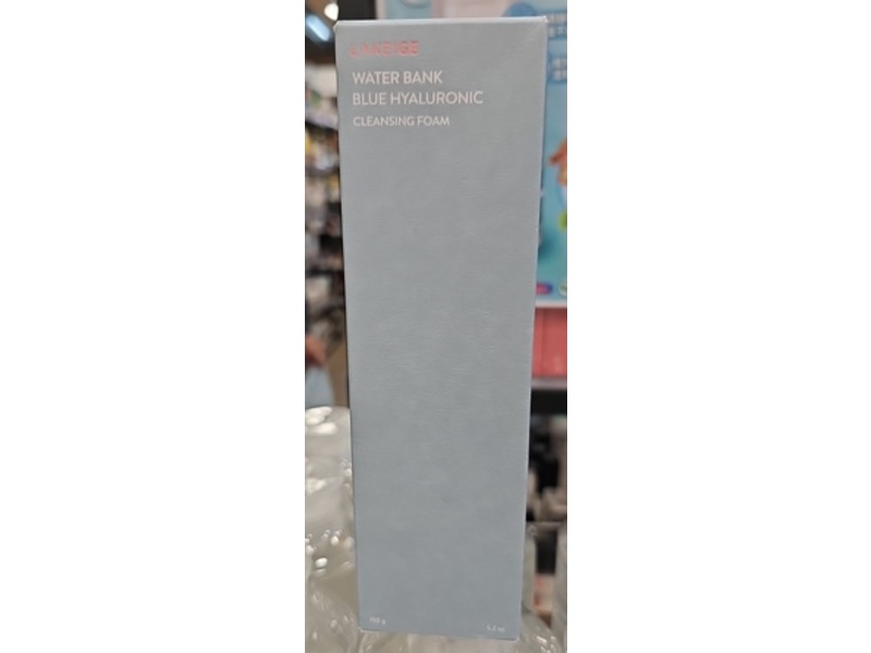 Laneige Water Bank Blue Hyaluronic Cleansing Foam, 5.2 oz/150 g