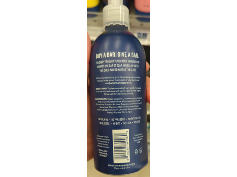 Hand IN Hand Body Wash, Island Mimosa, 10 fl oz/298 mL