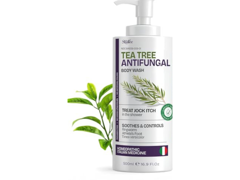 Shailee Tea Tree Antifungal Body Wash, 16.9 fl oz/500 mL