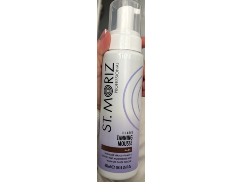 St. Moriz Professional X-Large Tanning Mousse, Dark, 10.14 fl oz/300 mL