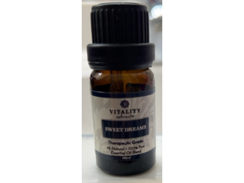 Vitality Extracts Therapeutic Grade All Natural 100 % Pure Essential Oil Blend, Sweet Dreams, 10 mL