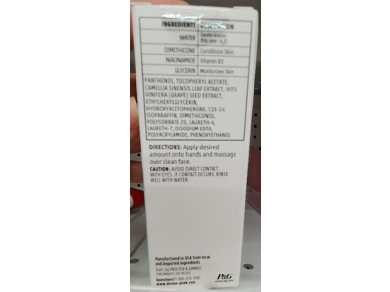 Derma Geek Fortifying Facial Serum, 3.5% Vitamins + Antioxidants, 1.3 fl oz/40 mL