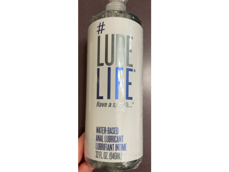 Lube Life Water Based Anal Lubricant, 32 fl oz/946 mL