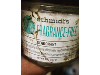 Schmidt's Deodorant, Fragrance Free, 2 oz/56.7 g - thumbnail 2