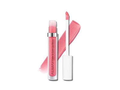 Almay Color & Care Lip Gloss, 100 Pink Twilight, 0.1 fl oz/3 mL