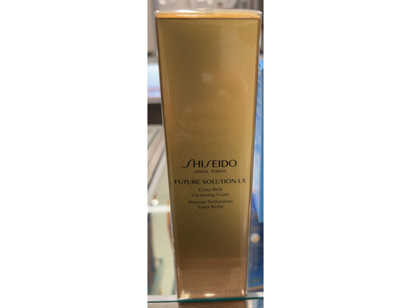 Shiseido Future Solution Extra Rich Cleansing Foam, 4.7 oz/125 mL