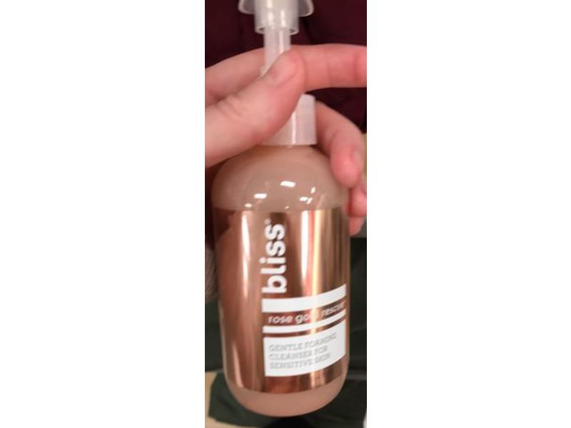 Bliss Gentle Foaming Cleanser, Rose Gold Rescue, 6.4 fl oz/190 mL