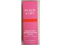 Peach & Lily Rescue Party Barrier Restore Serum, Ceramides + Calcium, 0.16 fl oz/5 mL - thumbnail 2