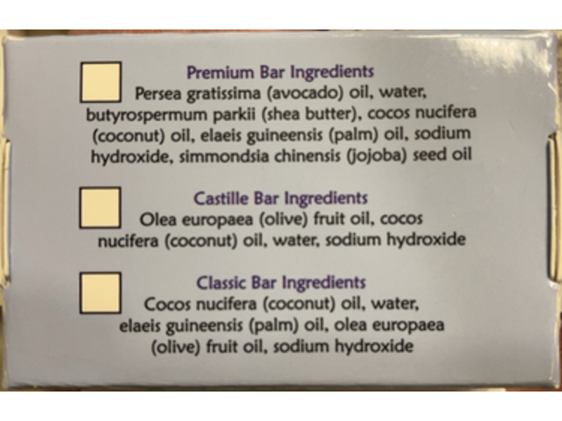 Gluten Free Savonnerie Bar Soap, 4.5 oz