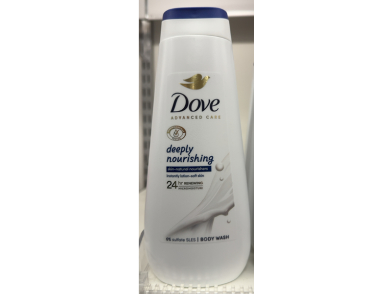 Dove Advanced Care Deeply Nourishing Body Wash, 400 mL