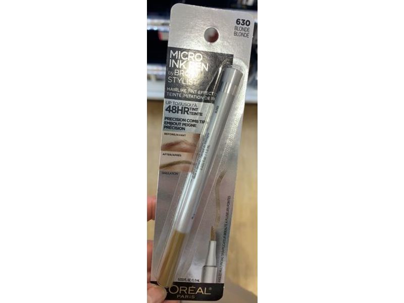 L'oreal Paris Micro Ink Pen By Brow Stylist, Blonde, 0.033 fl. oz/1 mL