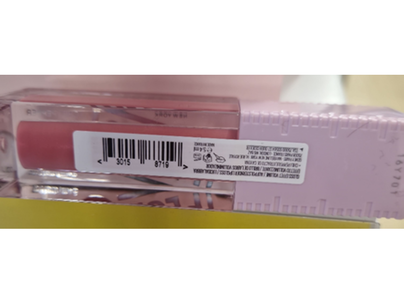 Maybelline New York Lifter Plump Lip Gloss, 001 Blush Blaze, 0.18 fl oz/5.4 mL