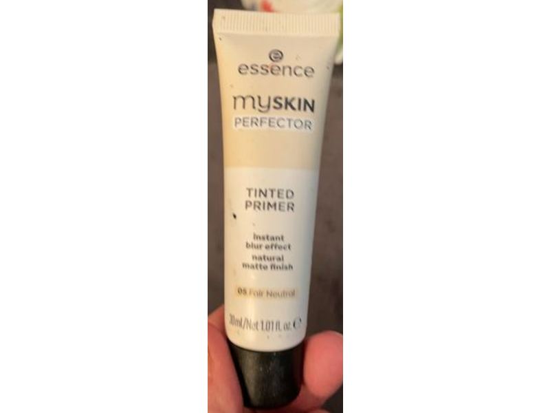 Essence My Skin Perfector Tinted Primer, 05 Fair Neutral, 1.01 fl oz/30 mL