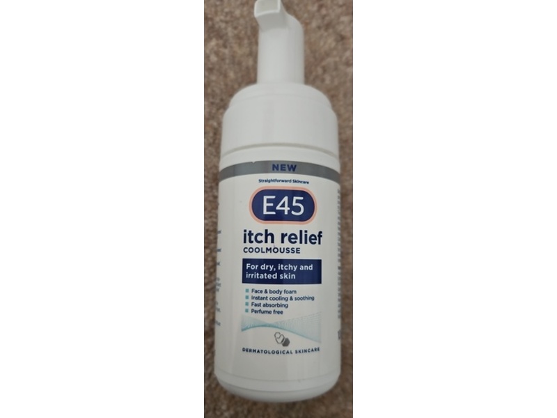 E45 Itch Relief Coolmousse, 100 mL