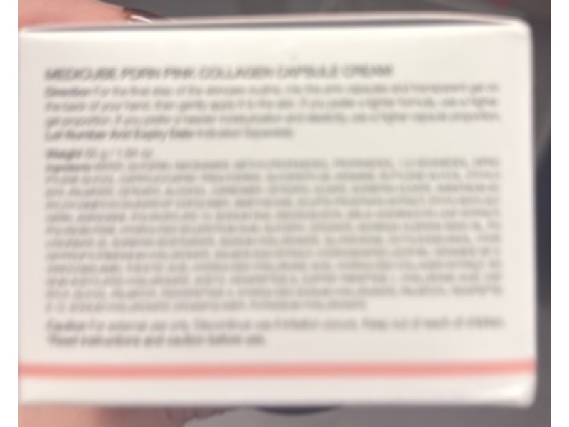 Medicube PDRN Pink Collagen Capsule Cream, 1.94 oz/55 g