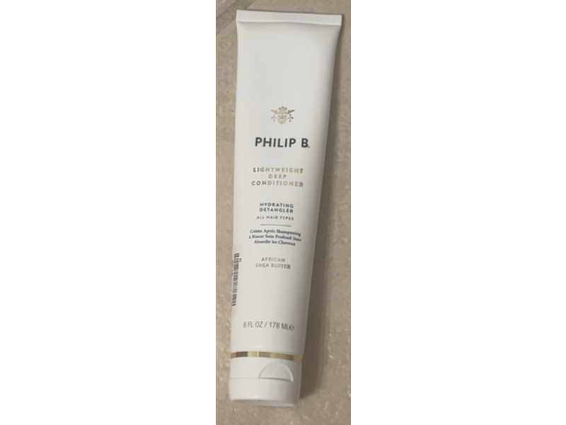 Philip B Light Weight Deep Conditioner, African Shea Butter, 6 fl oz/178 mL
