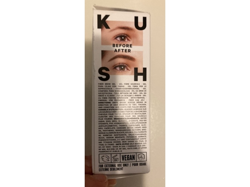 Milk Makeup Kush Fiber Brow Gel, Herb, 0.15 fl oz/45 mL