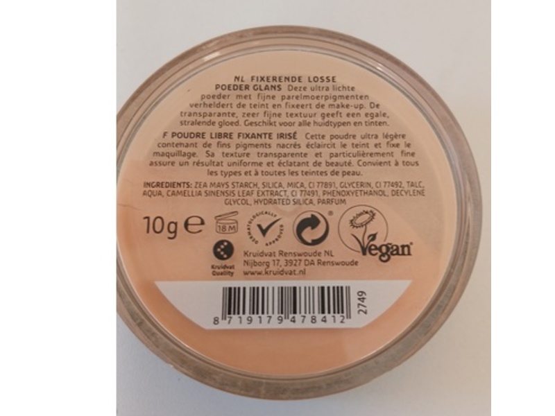 Kruidvat Flawless Finish Translucent Glow Setting Powder, 10 g