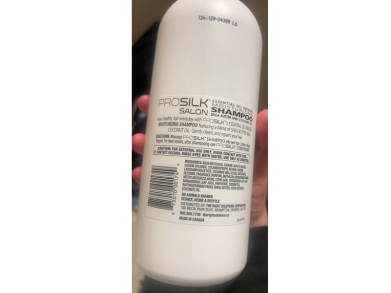 Pro Silk Salon Moisturizing Shampoo, Shea Butter & Coconut Oil, 32 fl oz/946 mL