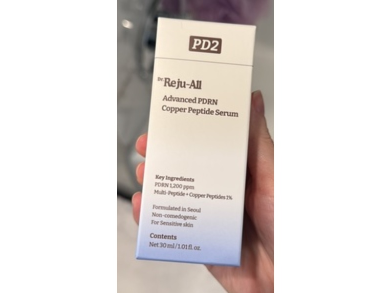 Dr.Reju-All Advanced PDRN Copper Peptide Serum, Pd2, 1.01 fl oz/30 mL