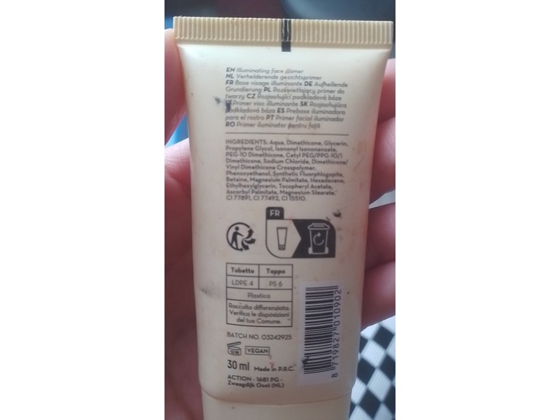 Max & More Face Primer, Vitamin C, 30 mL