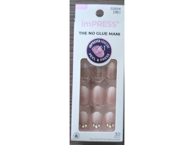 Impress The No Glue Mani Press On Nails, Even Better, 30 Count