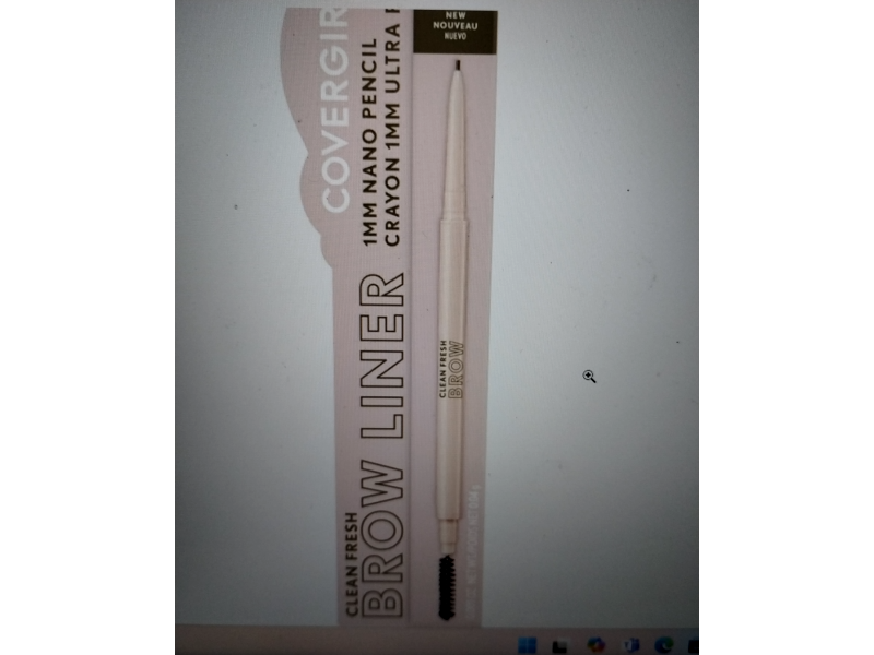 Covergirl Clean Fresh Brow Liner 1 MM Nano Pencil, 200 Blonde, 0.001 oz