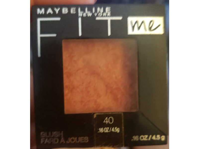 Maybelline New York Fit Me Blush, 40 Peach, 0.16 oz/4.5 g