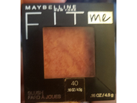 Maybelline New York Fit Me Blush, 40 Peach, 0.16 oz/4.5 g - thumbnail 2