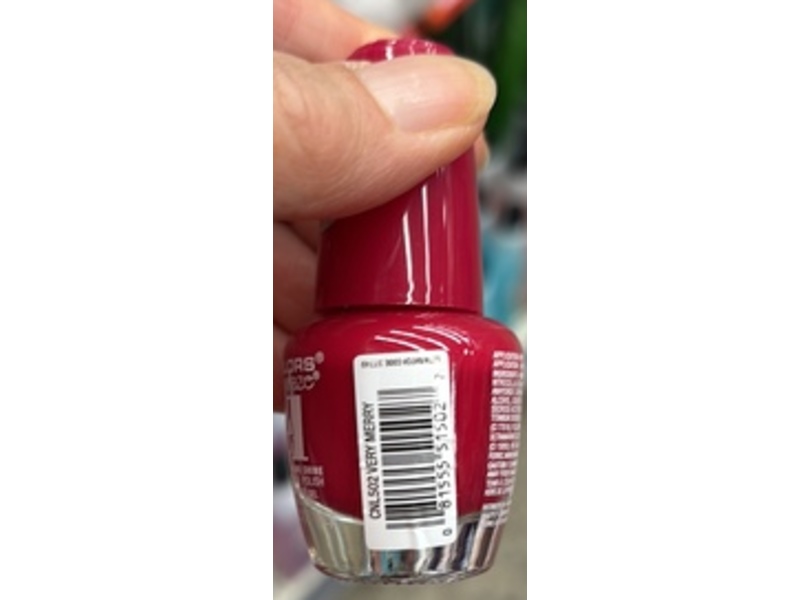 L.A. Colors Color Craze Extreme Shine Gel-Like Polish, Very Merry, 0.44 fl oz/13 mL