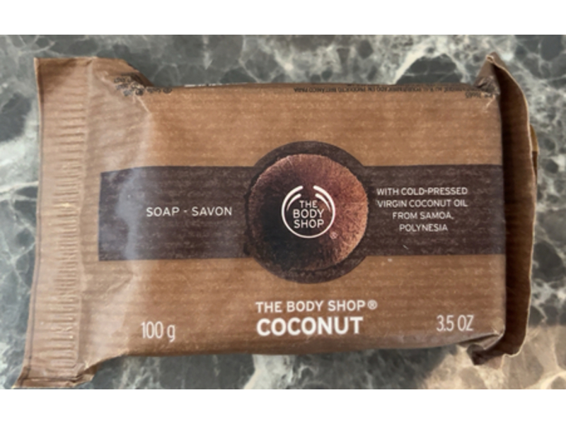 The Body Shop Soap, Virgin Coconut Oil, 3.5 oz/100 g