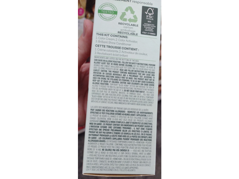 Clairol Natural Instincts Color Set, 6C Brass Light Brown