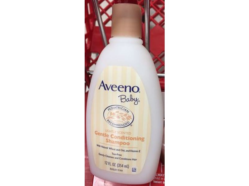 Aveeno Baby Gentle Conditioning Shampoo, Lightly Scented, 12 fl oz/354 mL