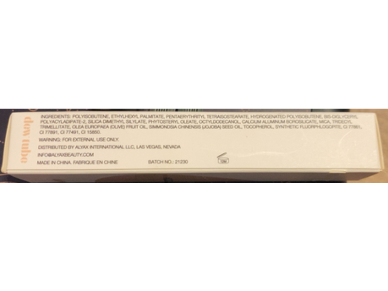 DewTube Hydrating Lip Gloss, 0.135 oz/4 mL