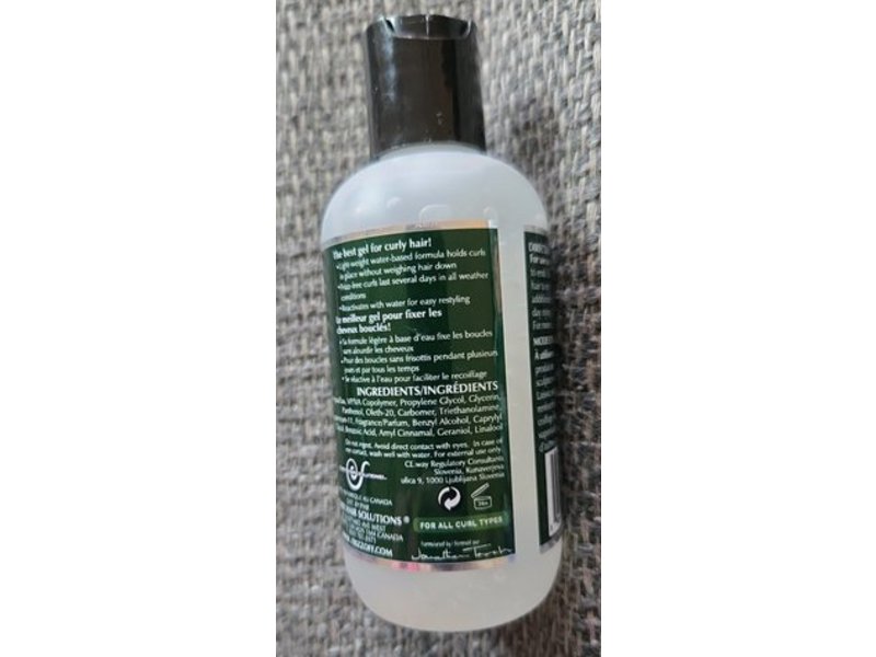 Curl Keeper Hair Gel, 3.4 fl oz/100 mL