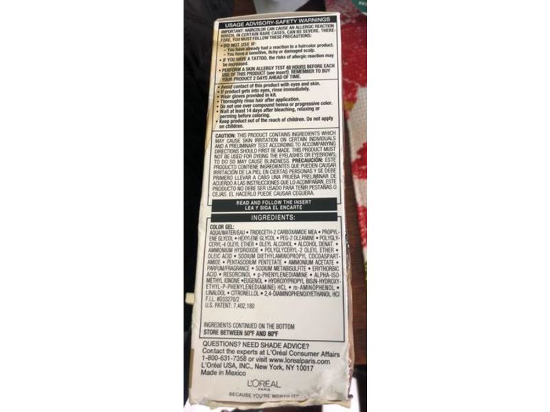 L'Oreal Superior Preference Fade-Defying Color + Shine System, 7A Dark Ash Blonde, 1 Application