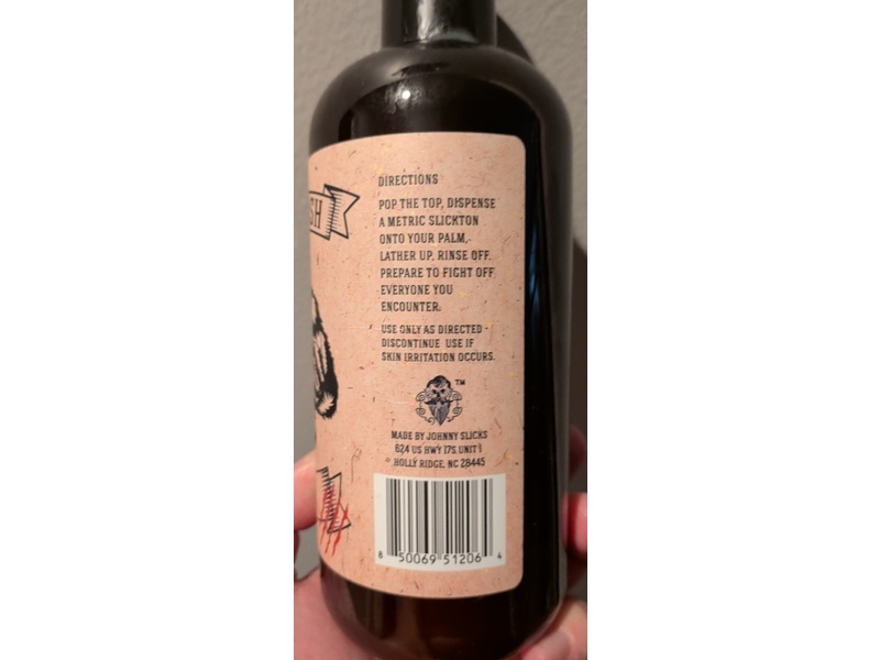 Johnny Slicks Beast Wash Original Shampoo, 16 oz